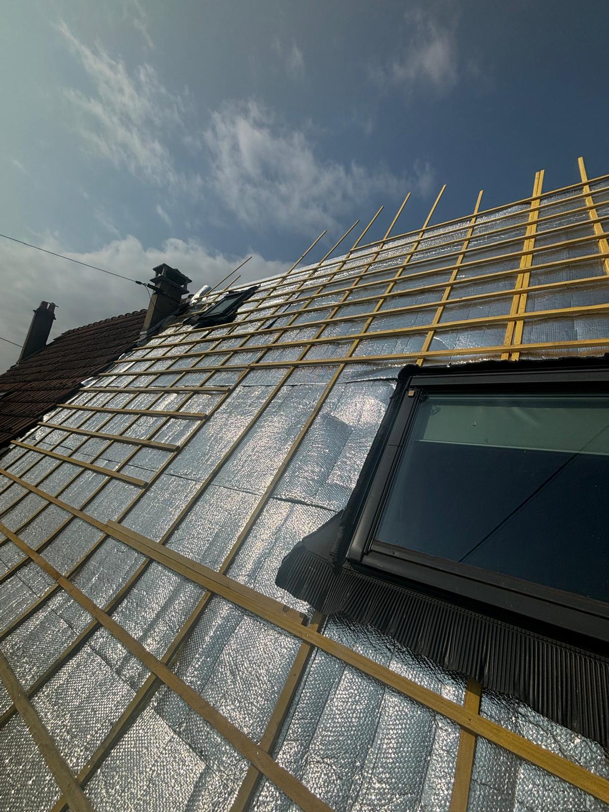 Remplacement d'un Velux sur toiture ardoise dans l'agglomération messine